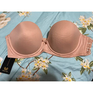NWT Wacoal Strapless Bra - Nude 36B